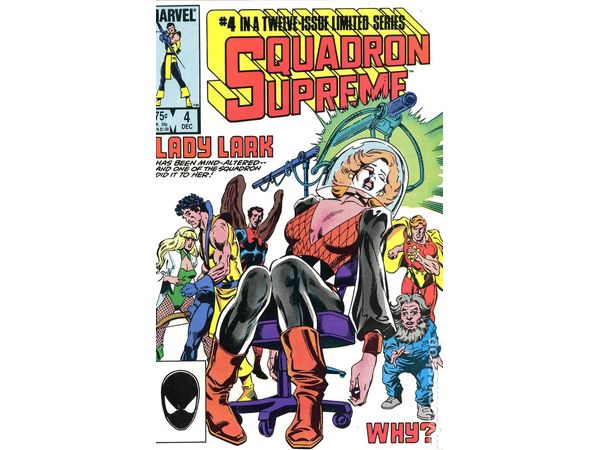 Comic Books Marvel Comics - Squadron Supreme (1985 1st Series) 004 (Cond. VG+) - 8446 - Cardboard Memories Inc.