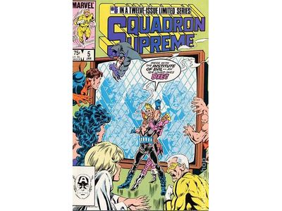 Comic Books Marvel Comics - Squadron Supreme (1985 1st Series) 005 (Cond. FN) - 8447 - Cardboard Memories Inc.