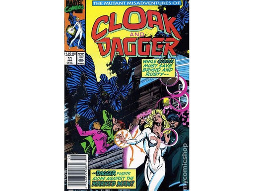 Comic Books Marvel Comics - Cloak & Dagger (1988 3rd Series) 011 (Cond. VF-) - 12103 - Cardboard Memories Inc.