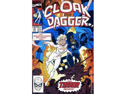 Comic Books Marvel Comics - Cloak & Dagger (1985 2nd Series) 014 (Cond. FN/VF) - 12106 - Cardboard Memories Inc.