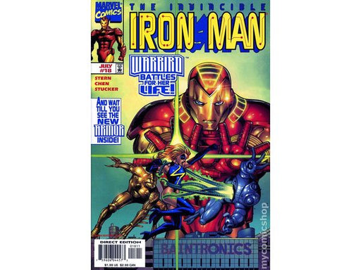 Comic Books Marvel Comics - Iron Man (1998 3rd Series) 018 (Cond. FN/VF) - 16131 - Cardboard Memories Inc.