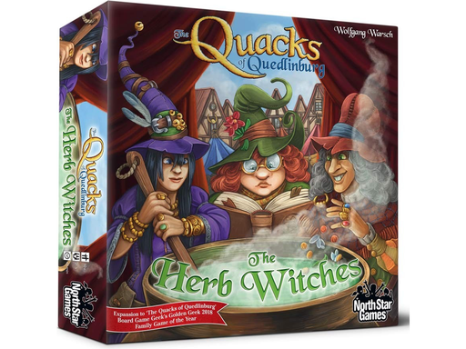 Board Games North Star Games - The Quacks Of Quedlinburg - The Herb Witches Expansion - Cardboard Memories Inc.