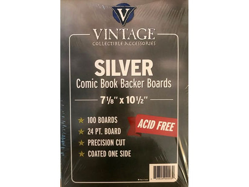 Supplies Vintage - Silver Size Boards - Cardboard Memories Inc.