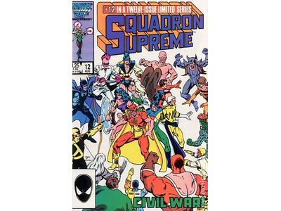Comic Books Marvel Comics - Squadron Supreme (1985 1st Series) 012 (Cond. FN+) - 8453 - Cardboard Memories Inc.