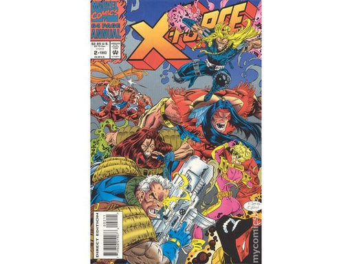 Comic Books Marvel Comics - X-Force (1991 1st Series) Annual 002 (Cond. FN+) - 12697 - Cardboard Memories Inc.