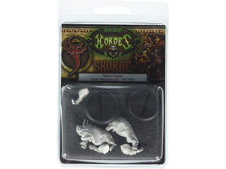 Collectible Miniature Games Privateer Press - Hordes - Skorne - Reptile Hound Lesser Warbeasts - PIP 74075 - Cardboard Memories Inc.