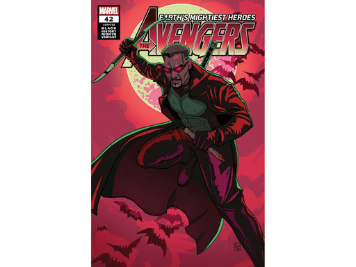 Comic Books Marvel Comics - Avengers 042 - Souza Blade Black History Month Variant Edition (Cond. VF-) - 5150 - Cardboard Memories Inc.