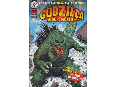 Comic Books Dark Horse Comics - Godzilla (1995) 001 (Cond. VF-) - 13943 - Cardboard Memories Inc.
