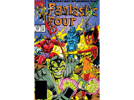 Comic Books Marvel Comics - Fantastic Four 378 - 6410 - Cardboard Memories Inc.