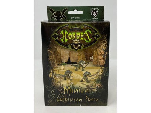 Collectible Miniature Games Privateer Press - Hordes - Minions - Gatormen Posse - PIP 75008 - Cardboard Memories Inc.