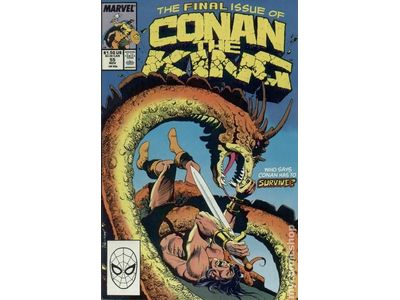 Comic Books Marvel Comics - Conan The King (1980) 055 (Cond. VF-) - 12058 - Cardboard Memories Inc.