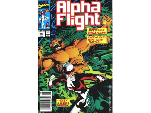 Comic Books Marvel Comics - Alpha Flight (1982 1st Series) 084 - 7591 - Cardboard Memories Inc.