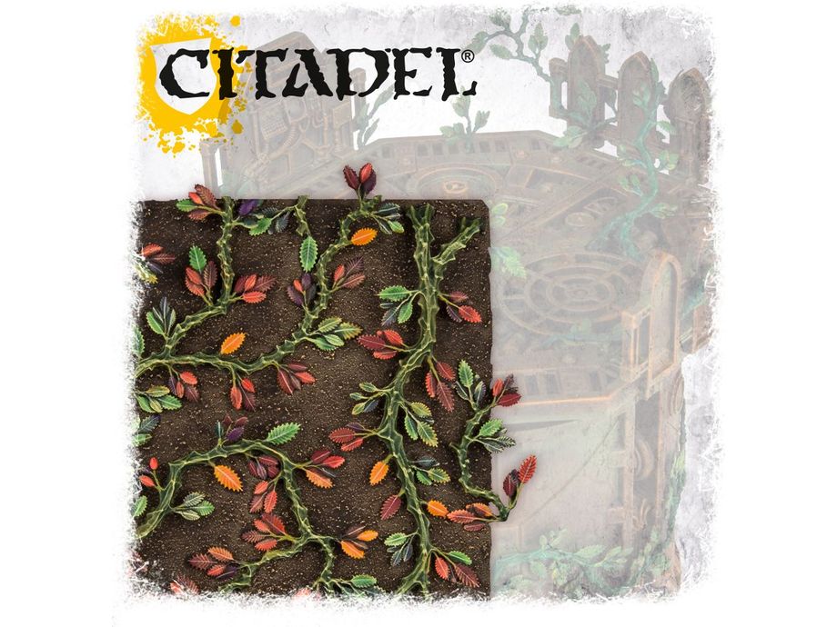 Collectible Miniature Games Games Workshop - Warhammer 40K - Warhammer Age of Sigmar - Citadel - Creeping Vines - 64-51 - Cardboard Memories Inc.