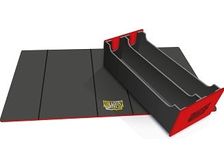 Supplies Arcane Tinmen - Dragon Shield - Magic Carpet XL - Double Deck Tray and Playmat - Red - Cardboard Memories Inc.