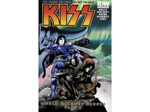 Comic Books, Hardcovers & Trade Paperbacks IDW - Kiss (2012) 004 (Cond. VF-) - 14933 - Cardboard Memories Inc.