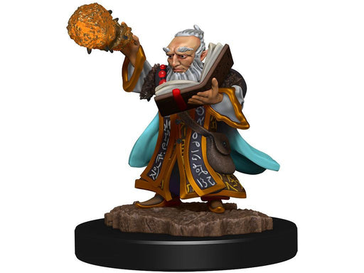 Role Playing Games Wizards of the Coast - Dungeons and Dragons - Icons of the Realms - Male Gnome Wizard - Premium Figure - 93038 - Cardboard Memories Inc.