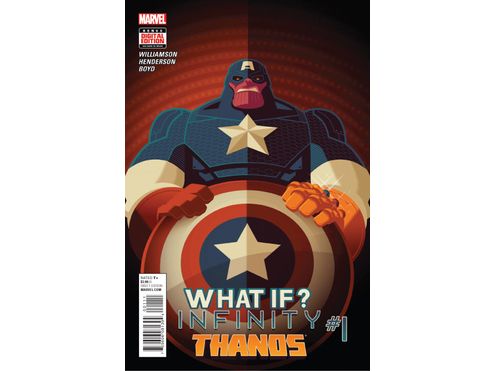 Comic Books Marvel Comics - What If? Infinity Thanos - 5873 - Cardboard Memories Inc.