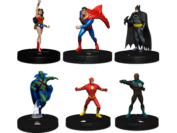 Collectible Miniature Games Wizkids - DC - HeroClix - Justice League Unlimited - Starter Set - Cardboard Memories Inc.