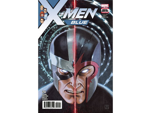 Comic Books Marvel Comics - X-Men Blue 024 - 3506 - Cardboard Memories Inc.