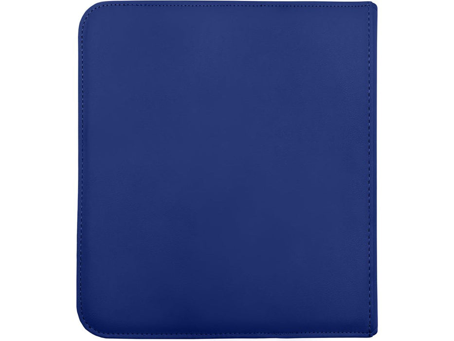 Supplies Ultra Pro - 12 Pocket Pro Zipper Binder - Dark Blue - Cardboard Memories Inc.