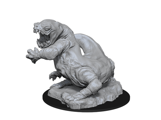 Role Playing Games Wizkids - Dungeons and Dragons - Unpainted Miniature - Nolzurs Marvellous Miniatures - Frost Salamander - 90254 - Cardboard Memories Inc.