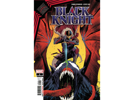 Comic Books Marvel Comics - King in Black - Black Knight 001 (Cond. VF-) - 5118 - Cardboard Memories Inc.