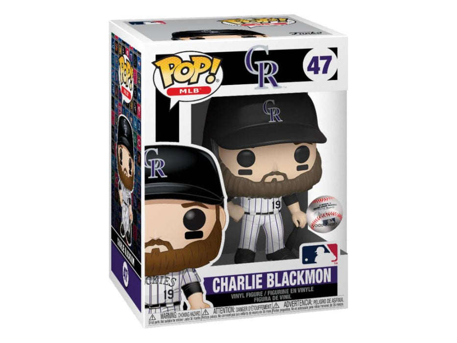 Action Figures and Toys POP! - Sports - MLB - Colorado Rockies - Charlie Blackmon - Cardboard Memories Inc.