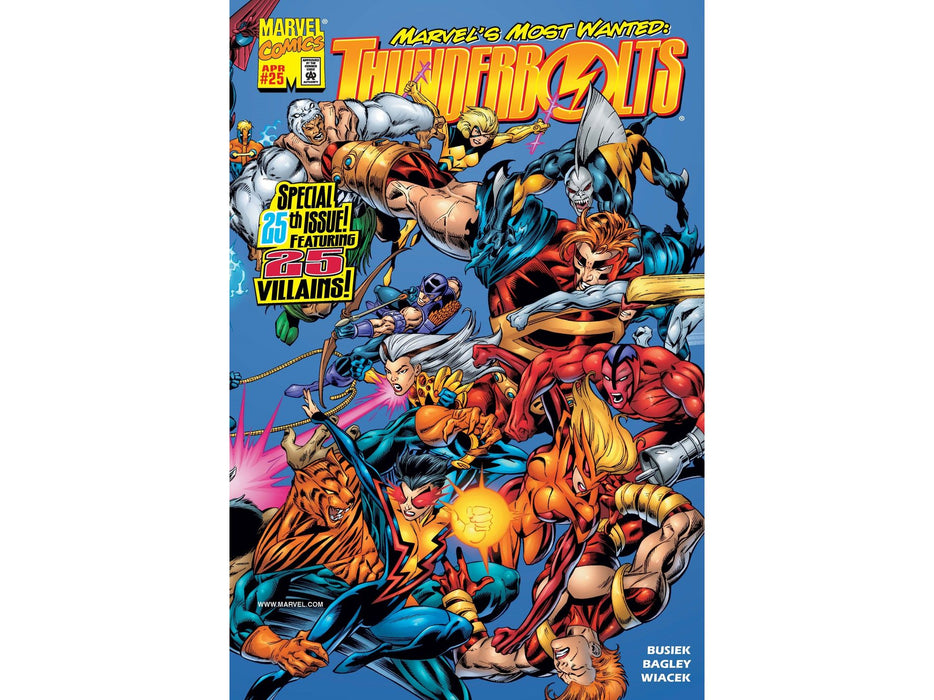Comic Books Marvel Comics - Thunderbolts 025 - 6083 - Cardboard Memories Inc.