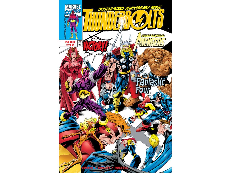 Marvel Comics - Thunderbolts 012 - 6074 — Cardboard Memories Inc.