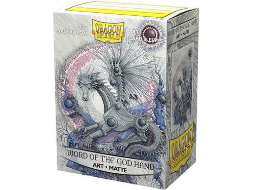 Supplies Arcane Tinmen - Dragon Shield Sleeves - Matte Word of The God Hand - Cardboard Memories Inc.