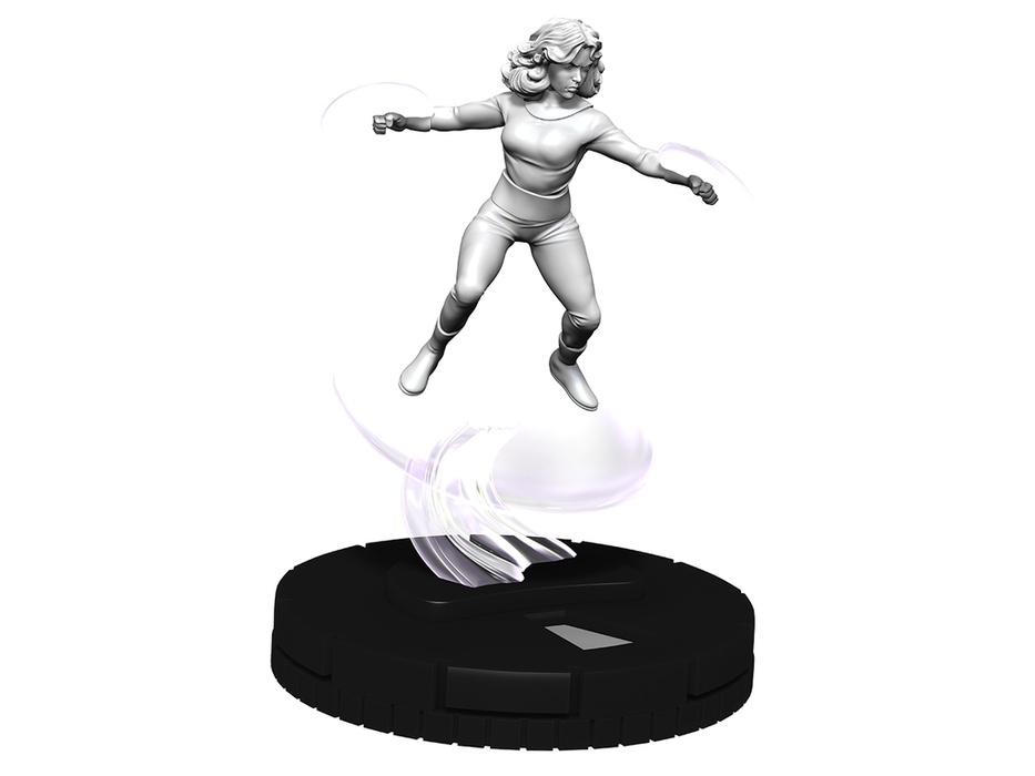 Collectible Miniature Games Wizkids - Marvel - HeroClix - Unpainted Miniatures - Deep Cuts - Fantastic Four - Invisible Woman - 84816 - Cardboard Memories Inc.