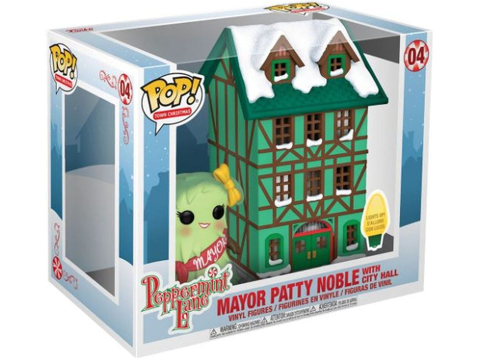 Action Figures and Toys POP! - Movies - Peppermint Lane - Mayor Patty Noble with City Hall - Cardboard Memories Inc.