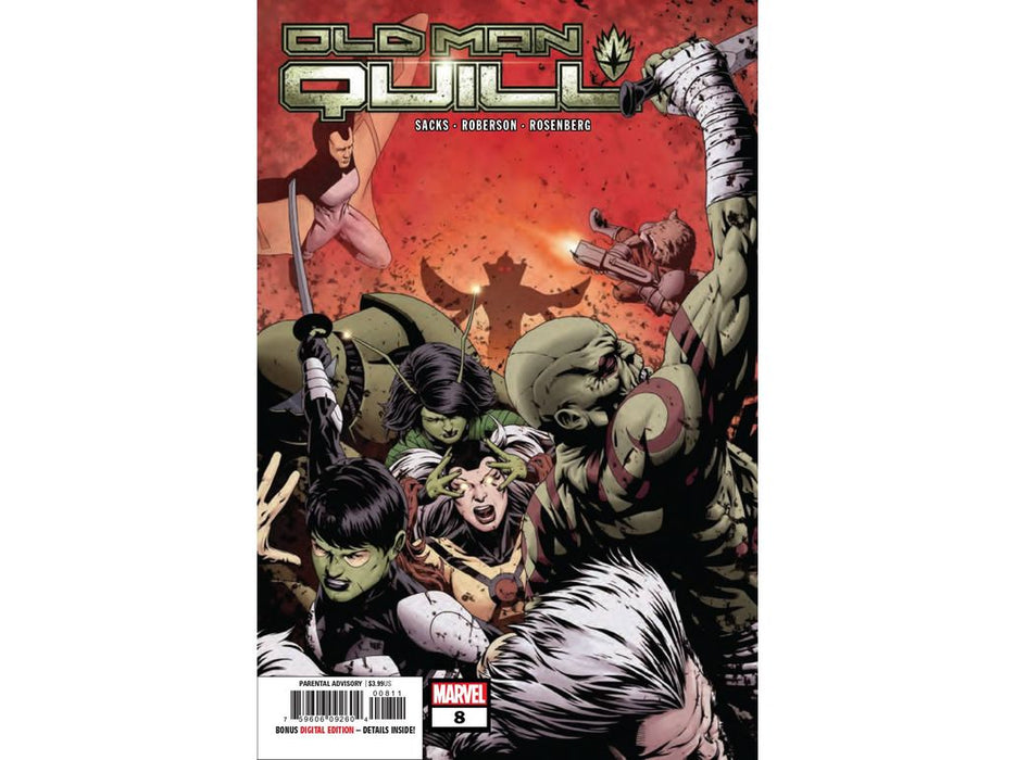 Comic Books Marvel Comics - Old Man Quill 008 (Cond. FN+) 0219 - Cardboard Memories Inc.