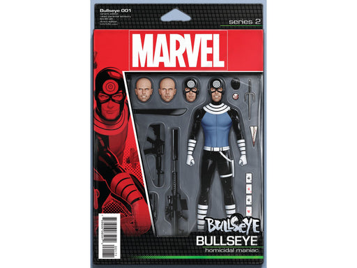 Comic Books Marvel Comics - Bullseye 001 - Action Figure Cover - 6224 - Cardboard Memories Inc.