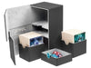 Supplies Ultimate Guard - Twin Flip N Tray Xenoskin - Black - 160 - Cardboard Memories Inc.
