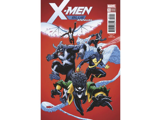 Comic Books Marvel Comics - X-Men Blue Annual 01 - Venomized Cover - 3492 - Cardboard Memories Inc.