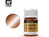 Paints and Paint Accessories Acrylicos Vallejo - Copper - 70 797 - Cardboard Memories Inc.