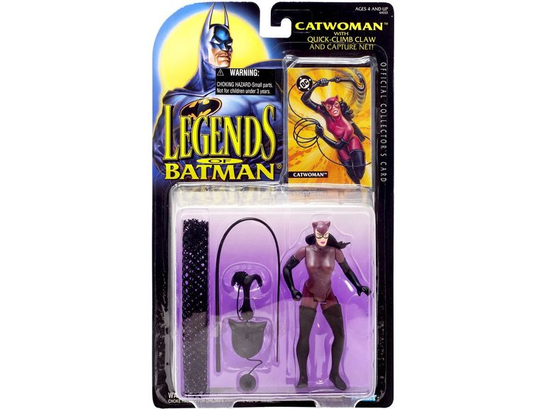 Action Figures and Toys DC Comics - Legends of Batman - Catwoman with Quick-Climb Claw - Cardboard Memories Inc.