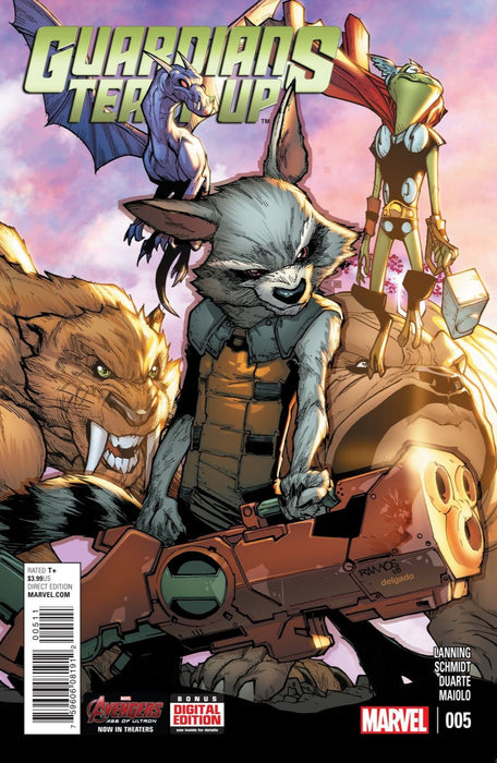 Comic Books Marvel Comics - Guardians Team-Up (2015) 005 (Cond. FN) - 4194 - Cardboard Memories Inc.