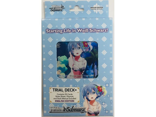 Trading Card Games Bushiroad - Weiss Schwarz - Re Zero Starting Life in Another World - Trial Deck - Cardboard Memories Inc.