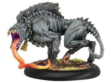 Collectible Miniature Games Privateer Press - Hordes - Grymkin The Wicked Harvest - Gorehound - Light Warbeast Box - PIP 76010 - Cardboard Memories Inc.