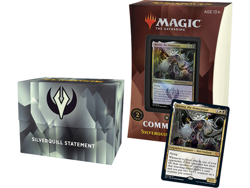 Trading Card Games Magic The Gathering - 2021 - Strixhaven - Commander Deck - Silverquill Statement - Cardboard Memories Inc.