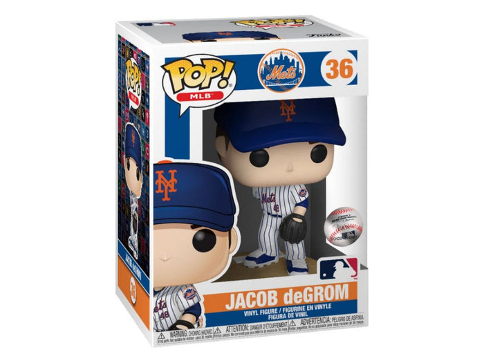 Action Figures and Toys POP! - Sports - MLB - New York Mets - Jacob DeGrom - Cardboard Memories Inc.