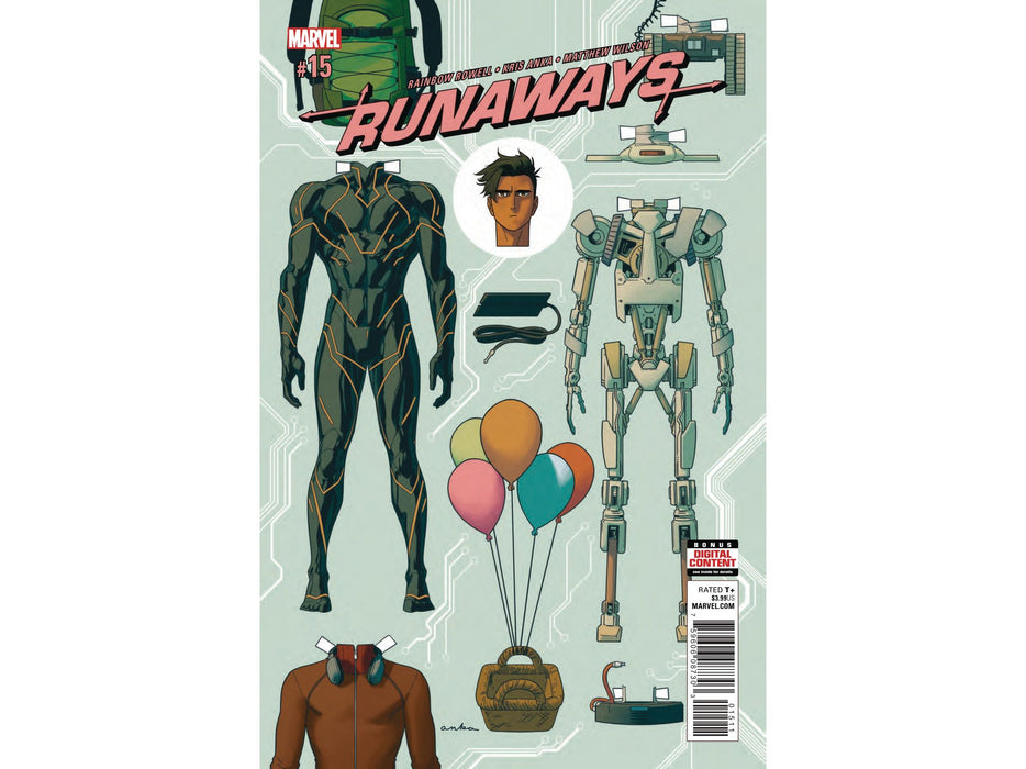 Comic Books Marvel Comics - Runaways 015 - 5888 - Cardboard Memories Inc.