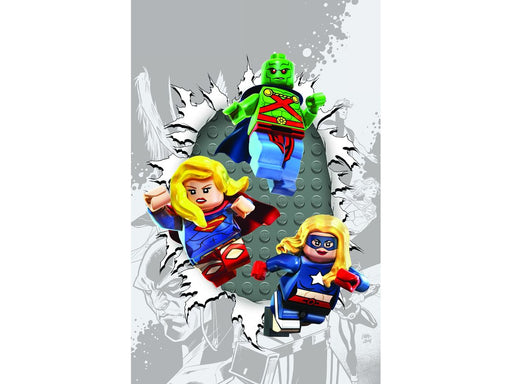 Comic Books DC Comics - Justice League United 006 - Lego Cover - 3454 - Cardboard Memories Inc.