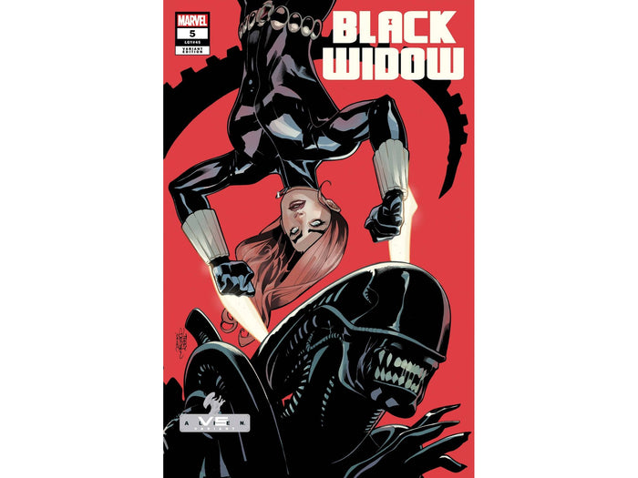Comic Books Marvel Comics - Black Widow 005 - Dodson Marvel vs Alien Variant Edition (Cond. VF-) - 12368 - Cardboard Memories Inc.