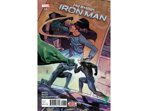 Comic Books Marvel Comics - Infamous Iron Man 08 - 4296 - Cardboard Memories Inc.