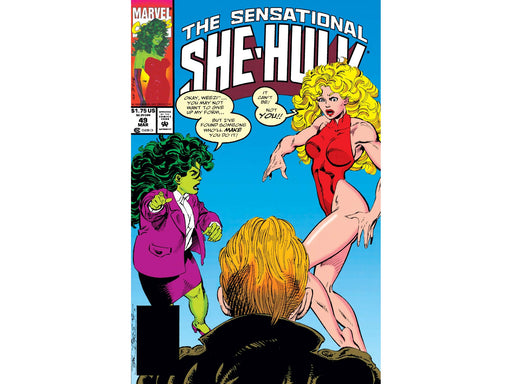 Comic Books Marvel Comics -Sensational She-Hulk 049 - 6545 - Cardboard Memories Inc.
