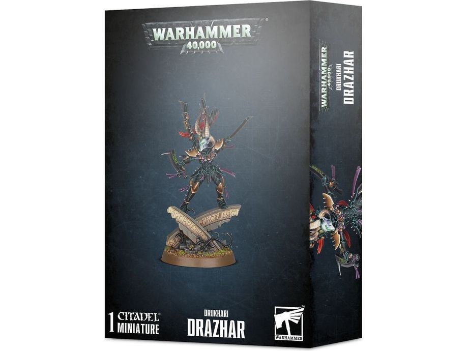 Collectible Miniature Games Games Workshop - Warhammer 40K - Drukhari - Drazhar - 45-41 - Cardboard Memories Inc.