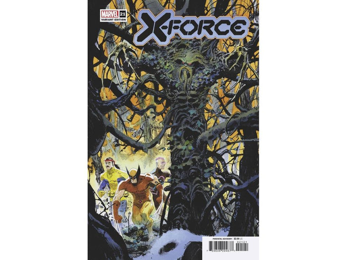 Comic Books Marvel Comics - X-Force 021 - Bergara Variant Edition (Cond. VF-) 16740 - Cardboard Memories Inc.